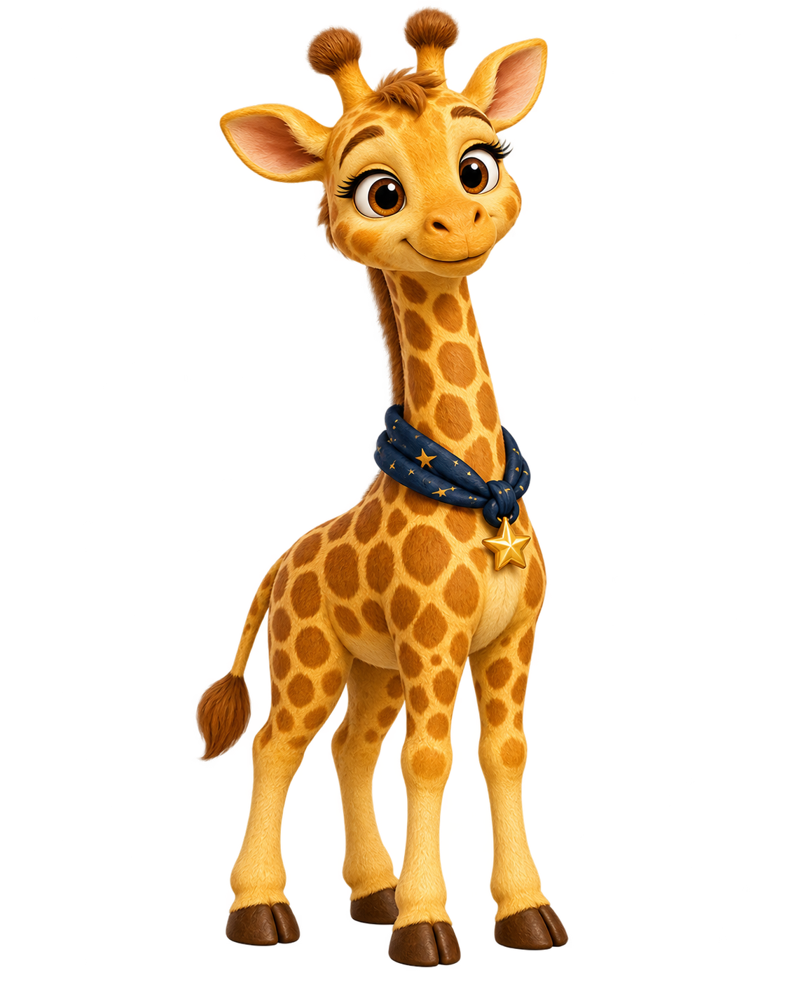 Gisèle la girafe astronome